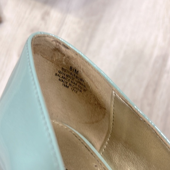 Bandolino Y2K Style Patent Leather Minty Pointed Toe Stiletto Pumps Heels / 8.5 - Picture 8 of 8